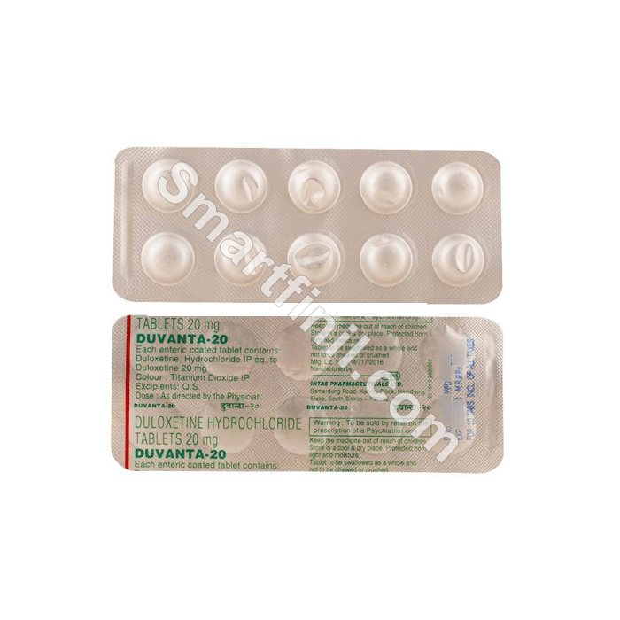 Duvanta 20mg (Duloxetine)