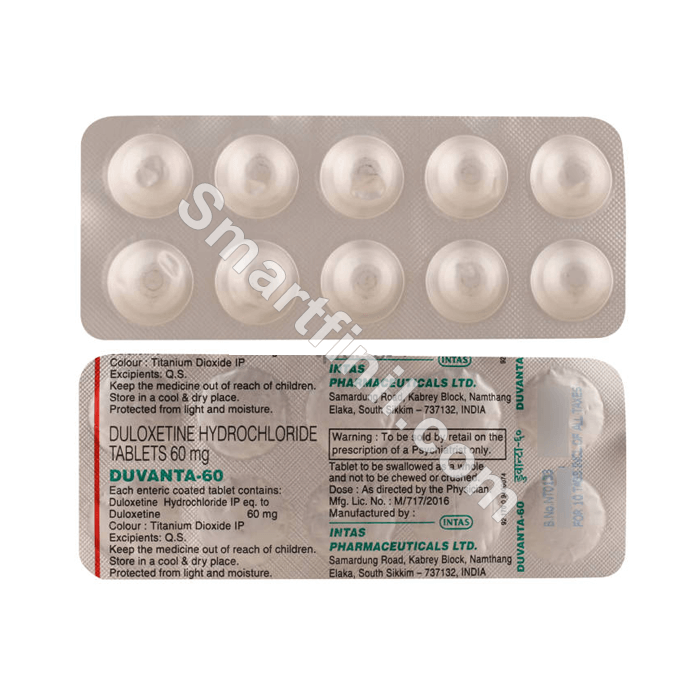 Duvanta 60mg (Duloxetine)