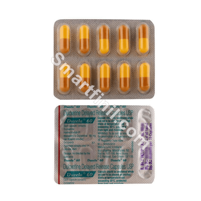 Duzela 60mg Capsule DR (Duloxetine)