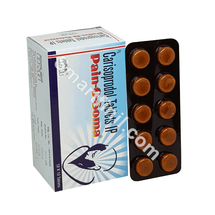 Pain O Soma 350mg (Carisoprodol)