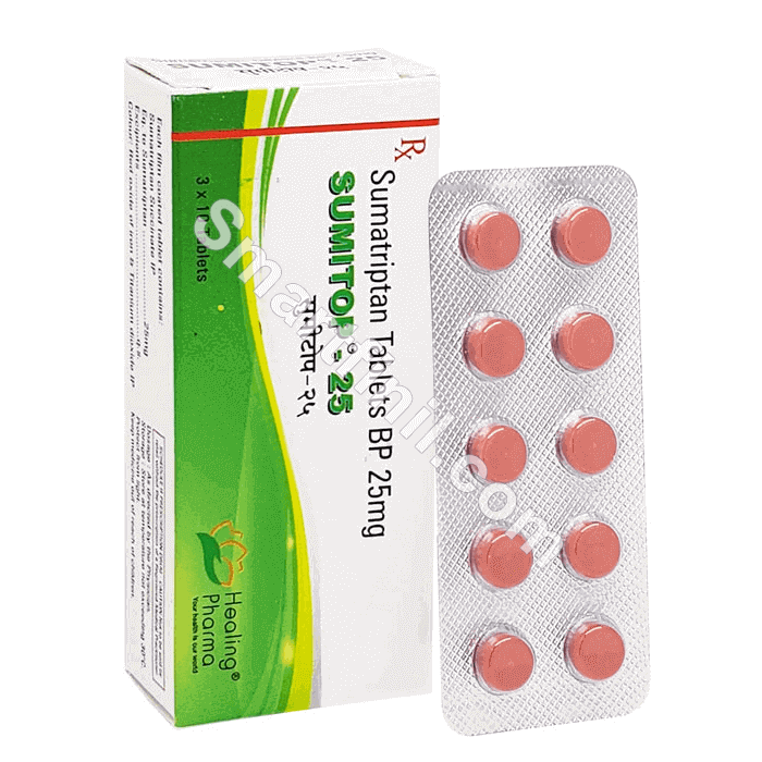 Sumitop 25mg (Sumatriptan)