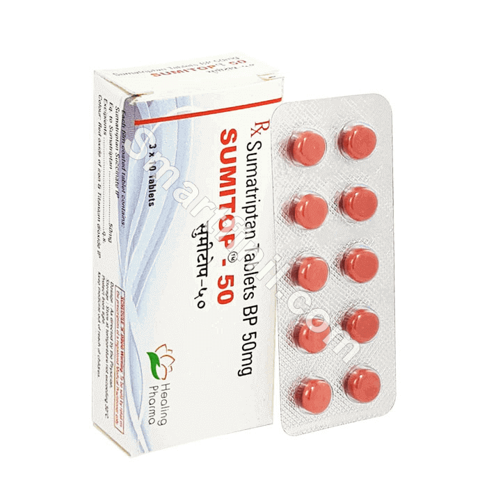 Sumitop 50mg (Sumatriptan)