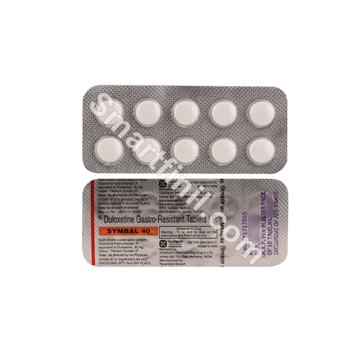 Symbal 40mg (Duloxetine)
