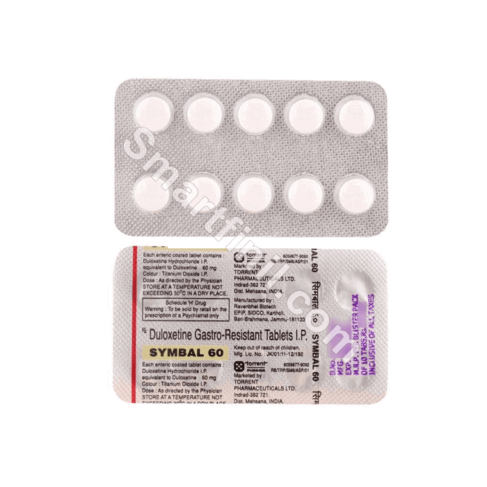 Symbal 60mg (Duloxetine)