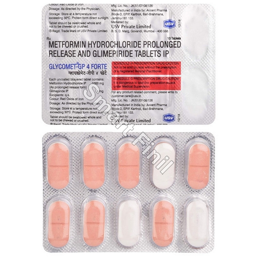 Glycomet-GP 4 Forte Tablet 
