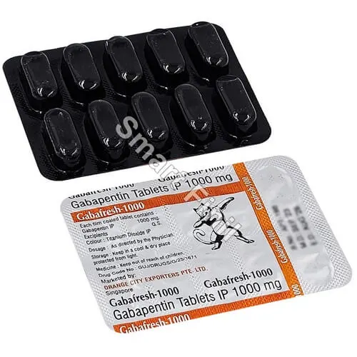 Gabafresh 1000mg Strip